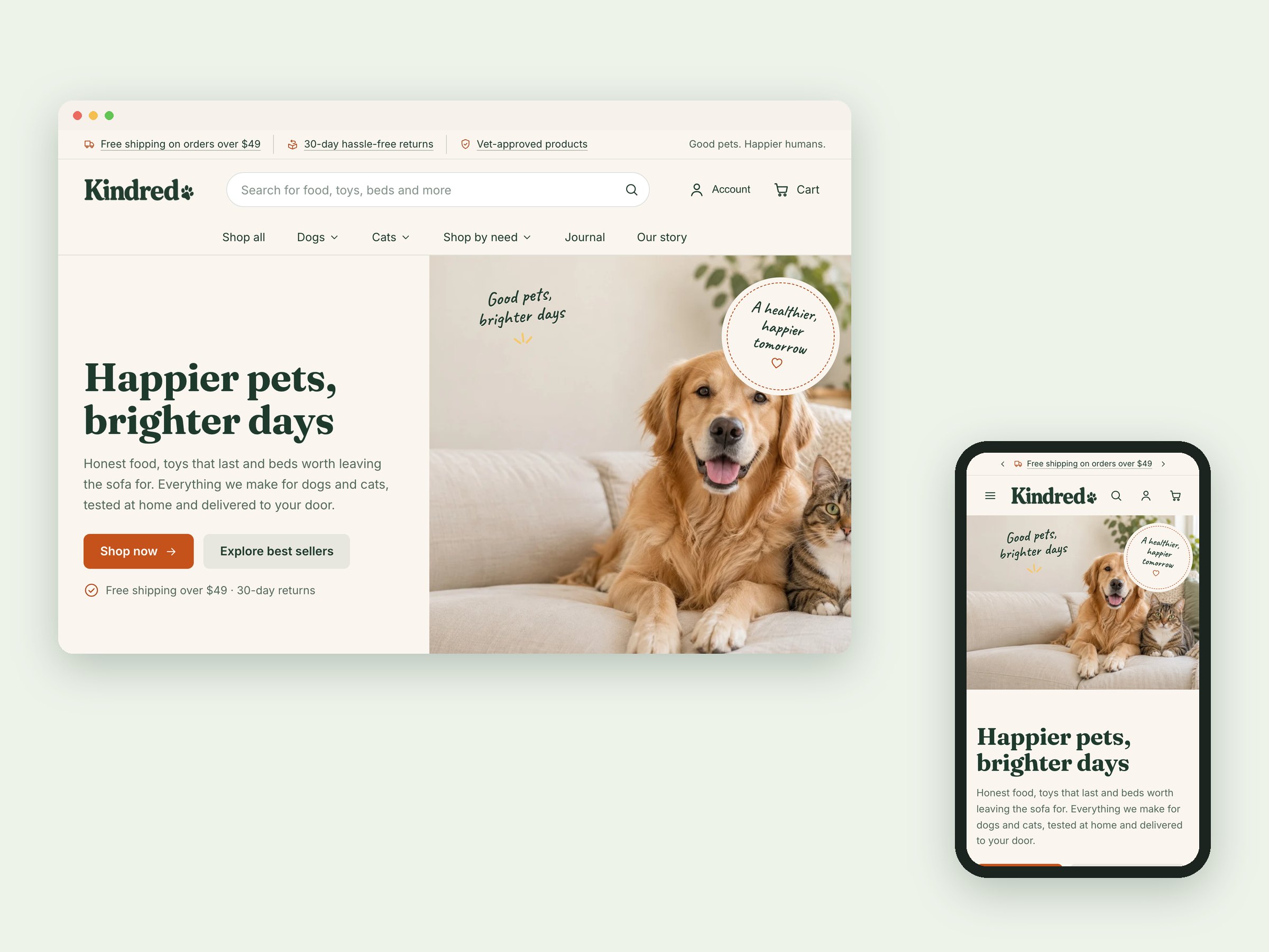 Snuggle Shopify theme — storefront preview
