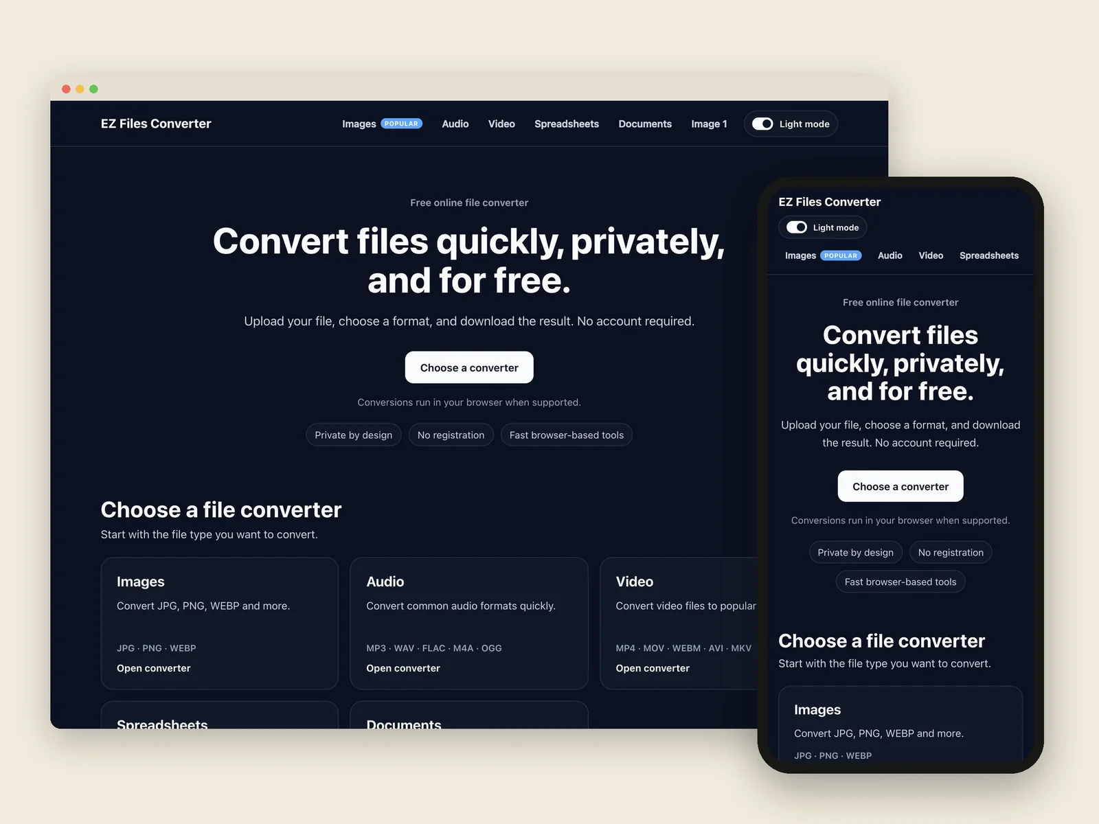 EZFilesConverter — cover photo